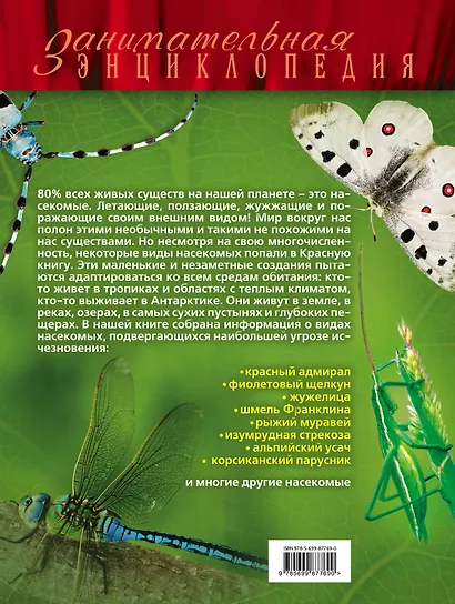 Красная книга. Бабочки, жуки и другие насекомые - фото 2