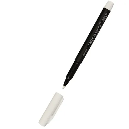 Маркер перманентный MunHwa, белый 1 мм - фото 2