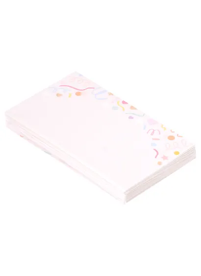 Карточки банкетные "Конфетти" (10шт.) - фото 2