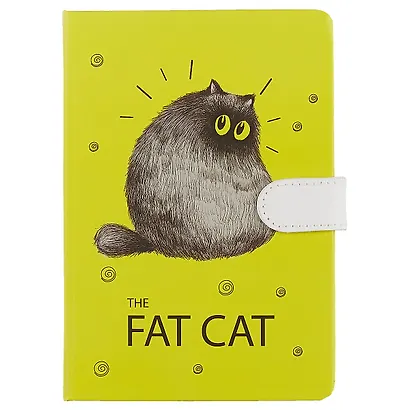 Блокнот «Fat cat», 256 страниц, А5 - фото 1