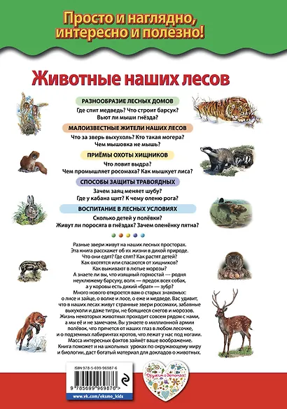Животные наших лесов. Все лесные звери России - фото 2