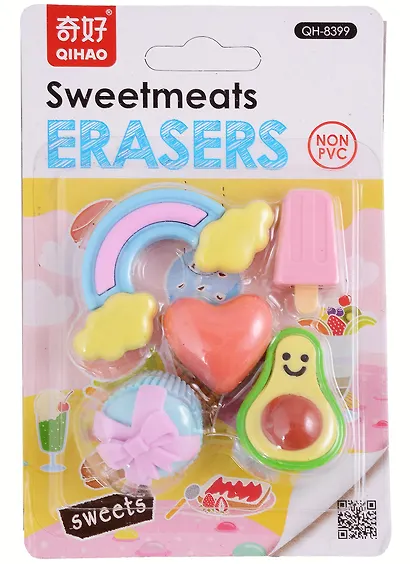 Набор Ластики пазлы Sweetmeats (блистер) - фото 4