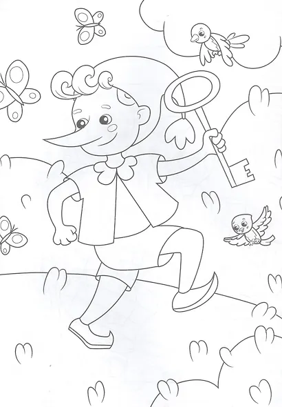 МОЯ РАСКРАСКА А4 чёрная. СКАЗОЧНЫЙ МИР - фото 3