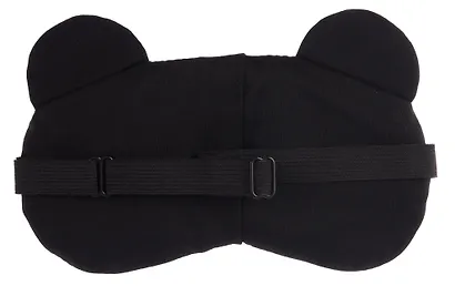 Маска для сна Мордочка с объемными глазами крестиками (плюш) (пакет), Lafilaf - фото 3