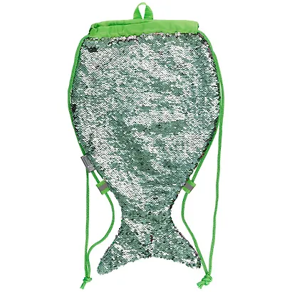 Мешок для сменной обуви «Хвост русалки», зелёно-фиолетовый - фото 3