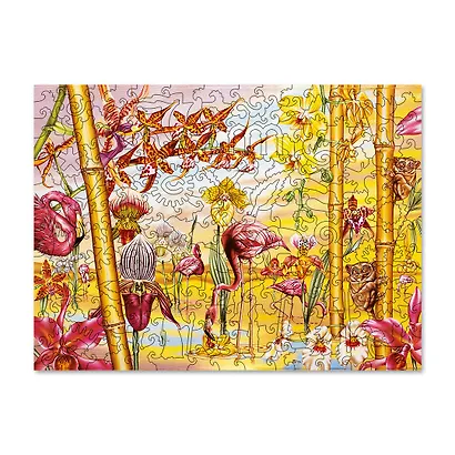 Пазл деревянный Великое искусство света и тени DaVICI 160 элементов - фото 2