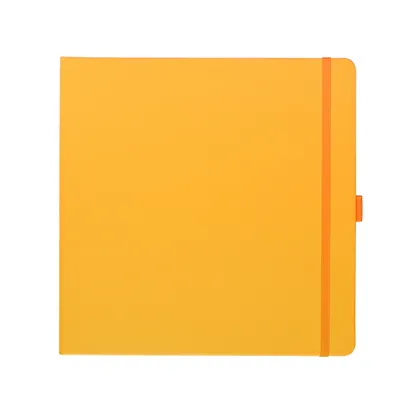 Скетчбук 20*20 80л "Sketchmarker" оранжевый, 140г/м2, слоновая кость, тв.обл. - фото 2