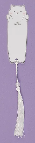 Закладка для книг пластиковая "Милаши", с кисточкой, ассорти - фото 8