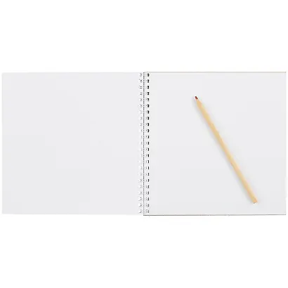 Скетчбук 195*195 20л "Щенок" акварельная, 200г/м2, обложка картон, гребень - фото 2