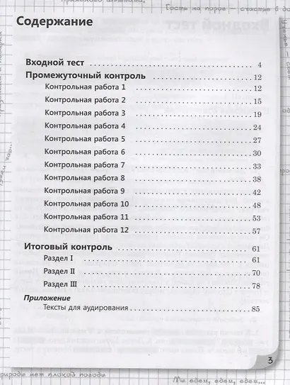 Разговоры о жизни: Учебный комплекс по развитию речи для иностранцев, изучающих русский язык: Контрольные материалы (Уровень B1) - фото 2