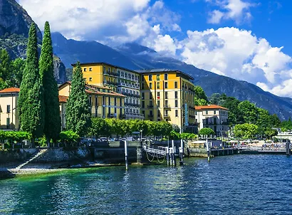 Холст с красками по номерам "Озеро Комо в Италии", 22 х 30 см - фото 3