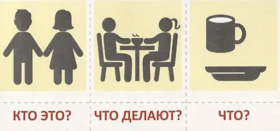 Набор карточек с рисунками. Простые предложения. Составляем по схеме, для детей 1-4 лет - фото 2