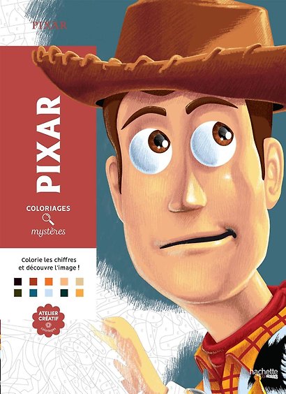 Coloriages mysteres Disney Pixar Раскраска Волшебный мир Диснея Pixar /Книги на французском языке - фото 3