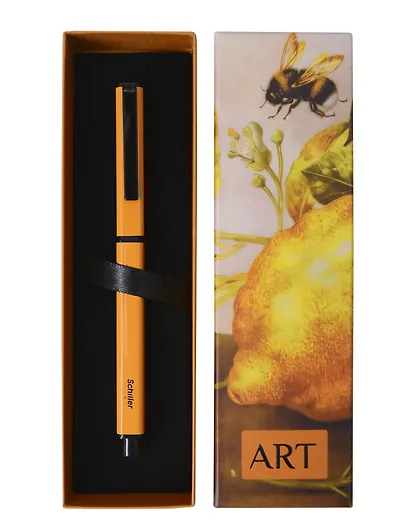 Шариковая ручка синяя, «ART. Гарцони Д. Лимоны», Schiller - фото 5