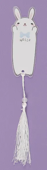 Закладка для книг пластиковая "Милаши", с кисточкой, ассорти - фото 6