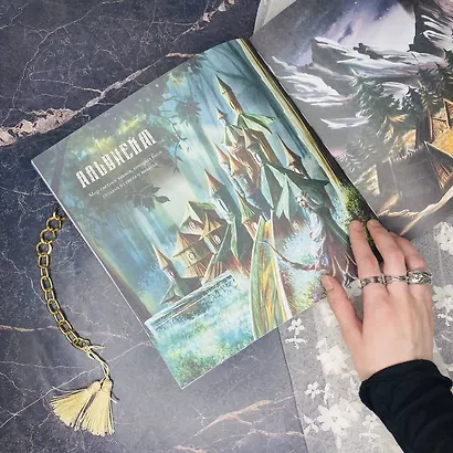 Валькирии, великаны и темные миры скандинавских мифов. Арт-книга для творчества - фото 11