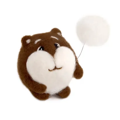 Набор для валяния "Miadolla" "Хомяк Хомяша" (WT-0133) - фото 2