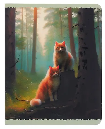 Тетрадь в клетку "Утро в сосновом бору", 48 листов, в ассортименте - фото 6