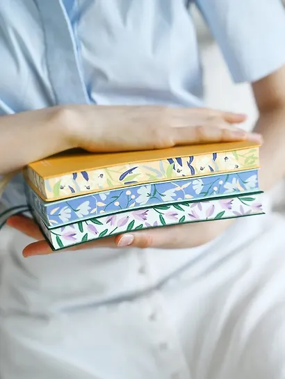 Ежедневник дат. 2026г. А5 176л 140x200 мм "Garden" зеленый, иск.кожа, мягк.переплет, тисн.фольгой, цвет.обрез - фото 12