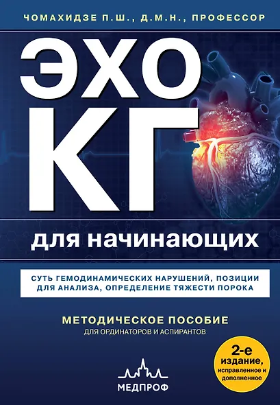 Эхокардиография для начинающих. Суть гемодинамических нарушений, позиции для анализа, определение тяжести порока. 2-е издание, исправленное и дополненное - фото 1
