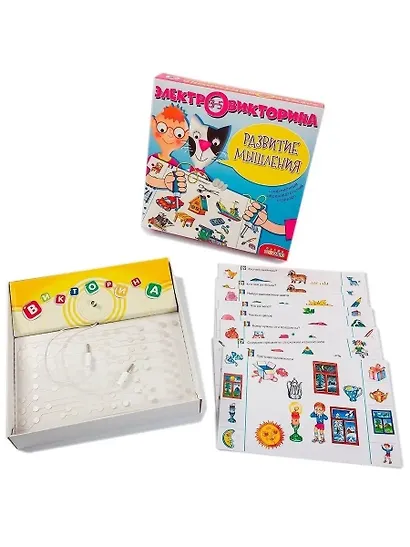 Игра Дрофа-Медиа Электровикторина.Развитие мышления - фото 2