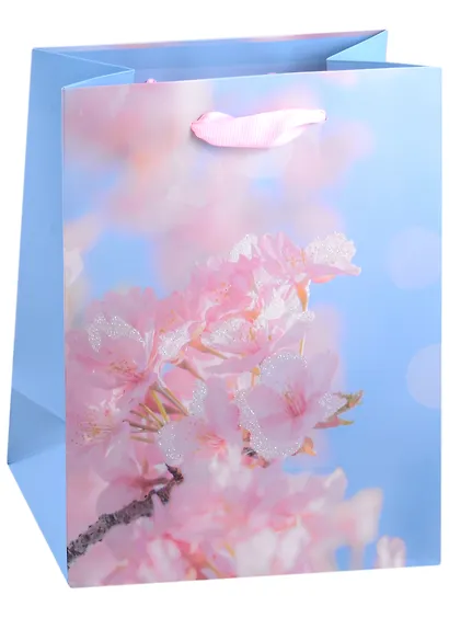 Пакет А5 23*18*10 "Spring blossom" жен., бум.мат.ламинат - фото 2