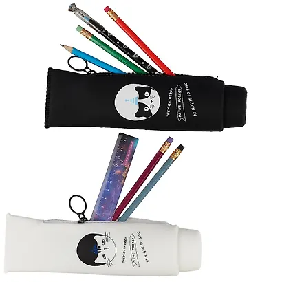 Пенал на молнии «Тюбик мордочки котов», 23 х 7.5 см - фото 3