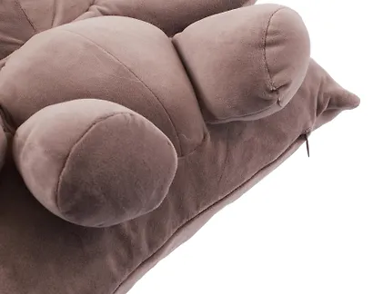 Игрушка-подушка Мишка (серый) (40x15x40) - фото 6