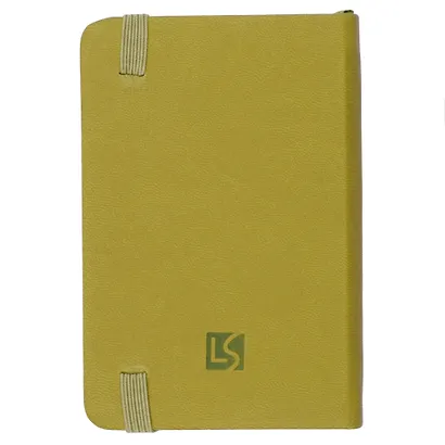 Записная книжка А7 80л лин. "Joy Book. Фисташковый мусс" иск.кожа, тонир.блок, скругл.углы, ляссе, резинка, карман на задн.форзаце - фото 2