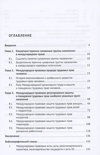 Защита трудовых прав наиболее уязвимых групп населения в международном праве. Монография - фото 2