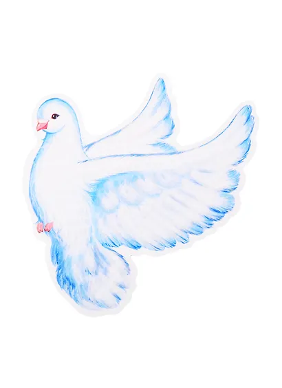Плакат вырубной "Голубь 2" - фото 1