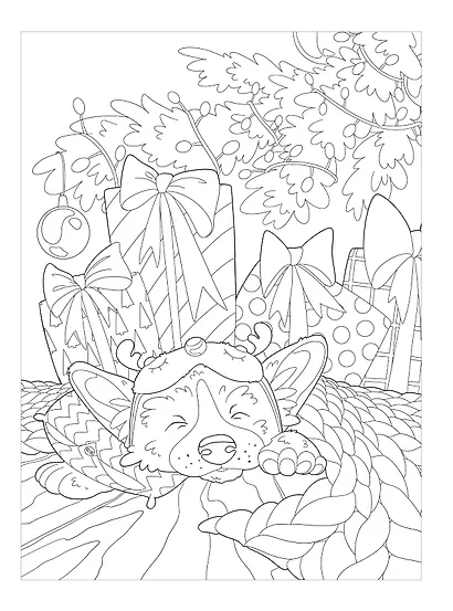 Раскраска хюгге. Добавь красок счастливым моментам - фото 10