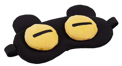 Маска для сна Мордочка с объемными закрытыми глазами (плюш) (пакет), Lafilaf - фото 4