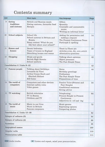 Forward English Students Book. Английский язык 6 класс. Учебник в двух частях. Часть 2 - фото 2