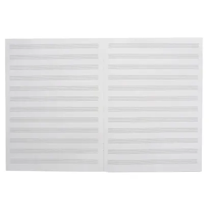 Тетрадь для нот Listoff, "Музыка в облаках", А4, 24 листа - фото 2