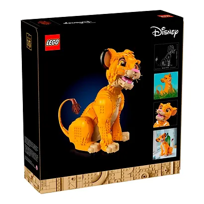 LEGO Disney: Король Лев Молодой Симба, 1445 деталей (43247) - фото 3