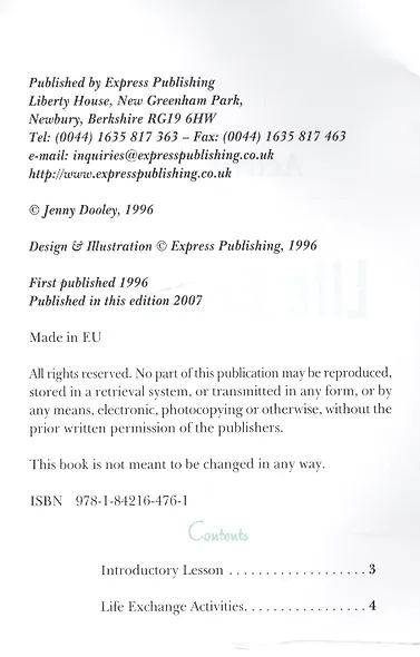 Life Exchange. Reader + Activity Book (комплект из 2 книг + CD) - фото 3