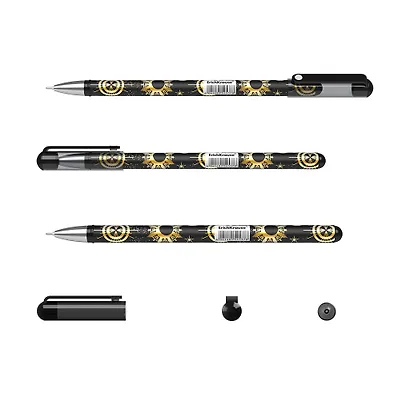 Ручка гелевая Erich Krause, Magic Sky Stick, черная - фото 2