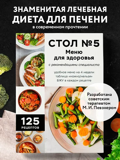 Стол №5. Меню для здоровья с рекомендациями специалиста - фото 4