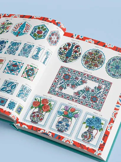 Вышивка крестиком, вдохновленная керамикой. Расписные изразцы - фото 9