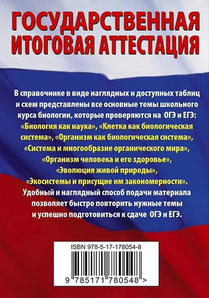 Биология. Краткий справочник для подготовки к ОГЭ и ЕГЭ - фото 2
