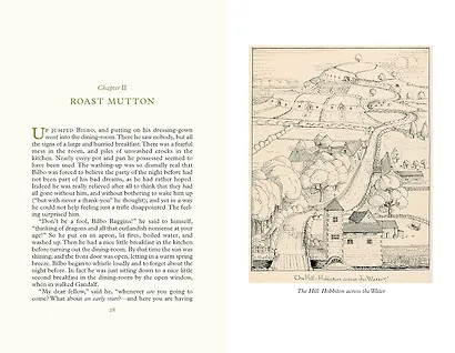 The Hobbit Illustrated by the Author (Tolkien Illustrated Editions) (+вкладыши) - фото 2