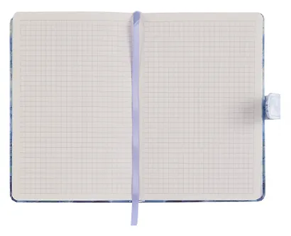 Книга для записей А5 112л кл. "Водяные лилии" цв.срез, магнитная застежка, ассорти - фото 15