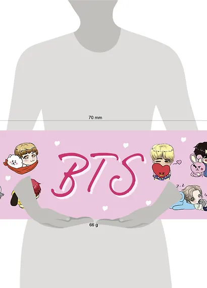 Пенал бензиновый. BTS ARMY - фото 3