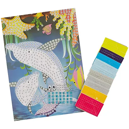 Мозаика EVA конверт Дельфины - фото 2