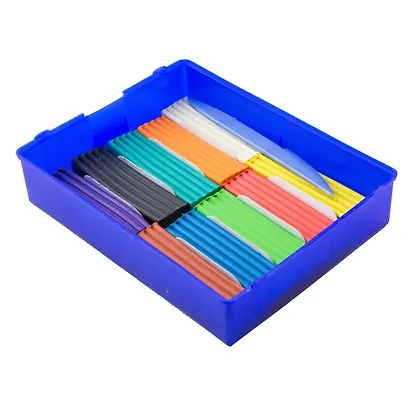 Пластилин 10 цветов 200г "Классика" в контейнере, Луч - фото 5