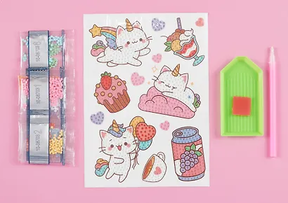 Алмазные наклейки "Веселье и отдых" - фото 2