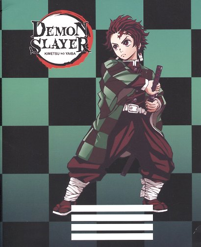 Тетрадь общая «Tanjiro Kamado V2», 48 листов в клетку, A5 - Demon Slayer - фото 5
