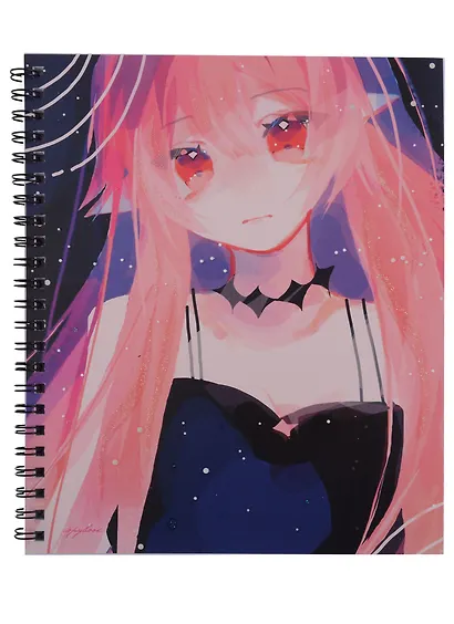 Тетрадь в клетку Listoff, "Девушки аниме", 48 листов, в ассортименте - фото 3