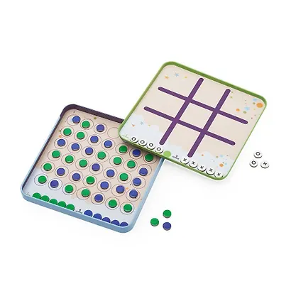 Магнитная игра "Крестики-нолики. Четыре в ряд" - фото 3